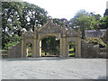 Leighton Hall gateway