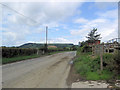 SO2493 : Road towards Sarn by John Firth