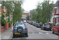 Hewitt Road looking towards Green Lanes