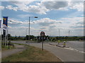 Roundabout on B2231 Lower Road