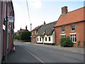 Thatched cottage in Garboldisham Road