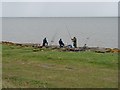 Fishing from the foreshore