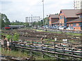 Tube sidings south of Arnos Grove station