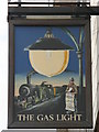 Sign for The Gas Light, Station Place, N4