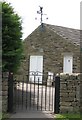 Embsay cricket club entrance