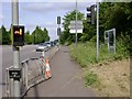 Junction of A4177 Birmingham Road with Old Budbrooke Road, near Warwick