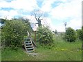 Footpath over the railway at Hathersage