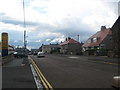 Road in to town centre at Seahouses