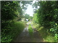 Track approaching Biggin Farm