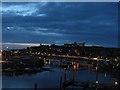 Night shot of Whitby