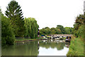 Looking west to Welsh Road lock, Grand Union Canal