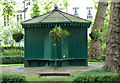 Shelter in private gardens, Dorset Square