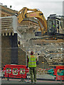 TQ3182 : Demolition on Goswell Road by Stephen McKay