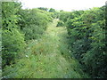 Collingbourne Kingston: Trackbed of the former M&SWJR