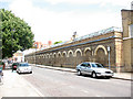 TQ3378 : Old railway buildings, Pages Walk, Bermondsey by Stephen Craven