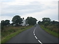 The A1107 running past the lands of Hopestead