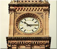 J3474 : The Albert Clock, Belfast (7) by Albert Bridge