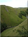 NT4419 : Looking Northeast from the Crags on the South side of Leap Linn by Iain Lees