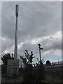 3G Mobile Phone Mast, beside Railway, Gillingham