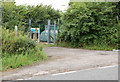 Sewage works entrance north of Bascote