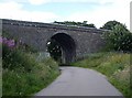 NO9297 : Railway bridge by Mill of Findon by Stanley Howe