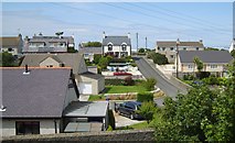 SH4593 : Houses in Llyn Brics, Amlwch Port. by Eric Jones