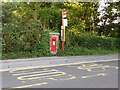 SZ1694 : Burton: postbox № BH23 60, Martins Hill Lane by Chris Downer