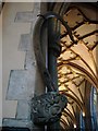 St Mary Redcliffe, Bristol. Whale bone