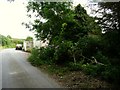 Passing an isolated house on the road to Trimstone