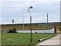 Old lamppost on the approach road to the Neptune, Dymchurch