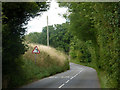 Lane corner near Mill Green