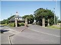 Entrance to Marr College grounds Troon