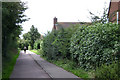 Cycle path, Myton, Warwick