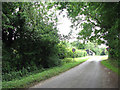 Approaching Newton Flotman on Church Road