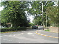 Looking from Salterns Close into Salterns Lane