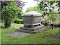 The Trereife vault in Madron churchyard