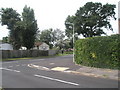 Junction of  Fishery Lane and Selsmore Avenue