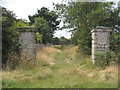 Entrance to King George V Field at Madron