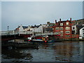 Opened Bridge across Esk at Whitby