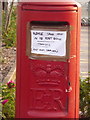 Canford Heath: out-of-service postbox