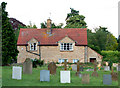 Churchyard and Old Forge Cottage, Ufton