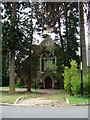 Church opposite the old hospital