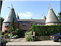 Oast Houses in Langley Park, Langley, Kent