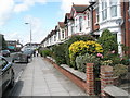 Pavement in Wimborne Road