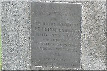 NO4182 : Inscription on Queen's Well, Glenmark by Matt Beard