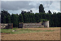 Derelict Oast House at Tong Farm, Otterden Road, Eastling, Kent