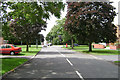 The west end of Kingsway, Leamington Spa