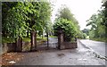 Gates to Neilston Cemetery