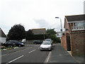 Approaching the junction of Pagham Garden sand Itchenor Road