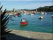 SW5240 : St Ives Harbour by Geoff Cooper